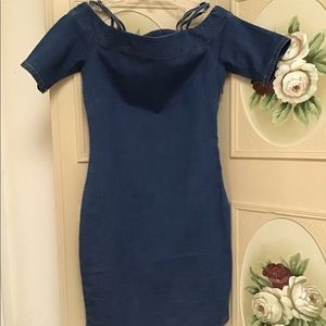 Brand new! Denim figure flattering.  Size small.